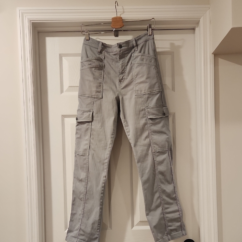 Madewell Women's 90s Gray Cargo Pants